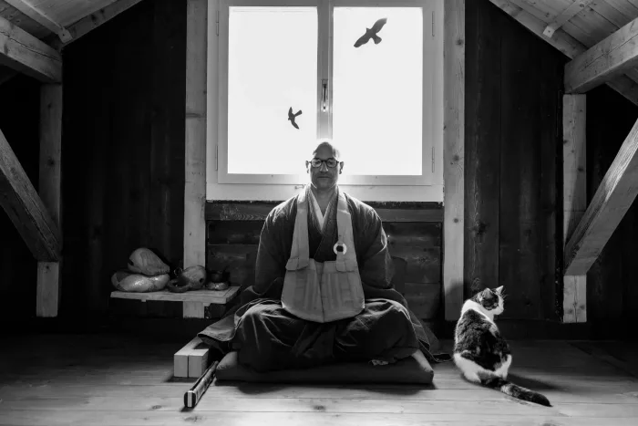 Zen Vater Meister Reding - Sitzmeditation