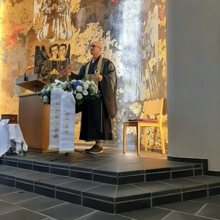 Zurich Funeral Service - Abbot Reding from the Nigredo Monastery