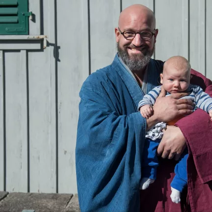 Meditation im Meditationszentrum Kloster Nigredo mit Meister Abt Reding