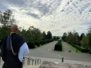 Meditation Basel Friedhof am Hörnli mit Meister