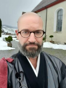 Abbot Reding funeral orator in Switzerland für the Non-denominational funeral