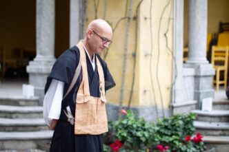 Zen Meister Abt Reding vom Kloster Nigredo in der Schweiz