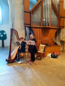 Nondenominational funeral ceremony in Switzerland with abbot Reding (zen monk)
