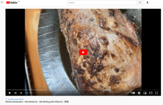 Weihnachtsbraten im Kloster Nigredo mit Abt Reding als Klosterkoch (Tenzo)