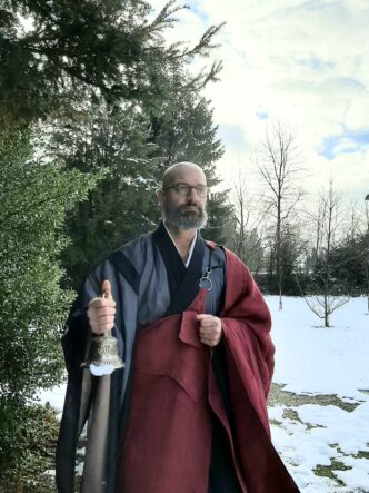 Abbot Reding swiss zen monk from the Nigredo Monastery is your funeral orator