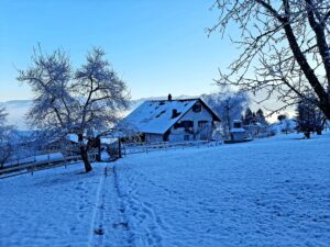 Abhärtungstraining im Kloster Nigredo - Meditationszentrum - Schweiz