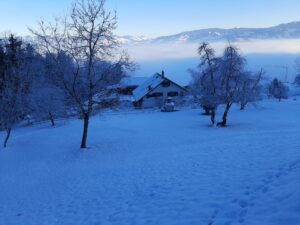 Abhärtungstraining im Kloster Nigredo - Meditationszentrum - Schweiz
