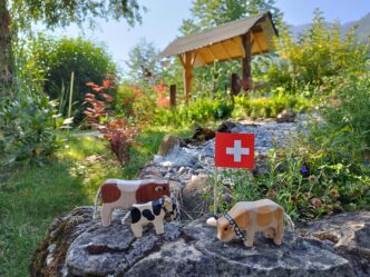 Nationalfeiertag 1. Agustfeier im Kloster Nigredo in der Schweiz