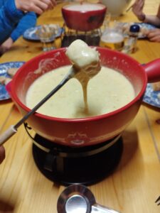 Cheese Fondue at the Nigredo Monastery - Switzerland