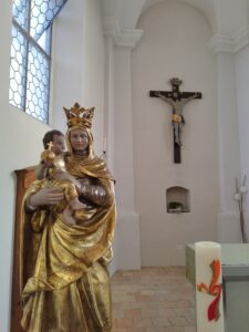 The mother shows you how to life, and the fahter how to die.