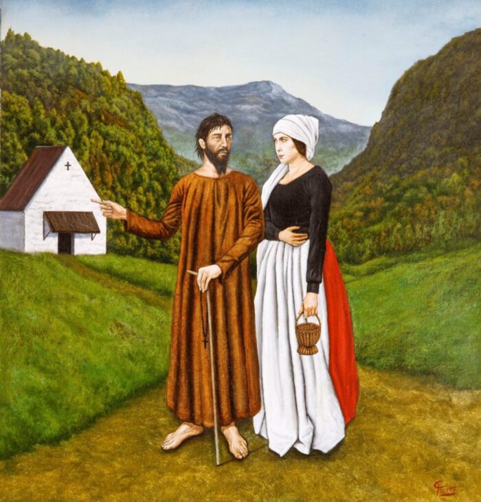 Holy Family - Swiss Mystic and Brother Klaus and Dorothea