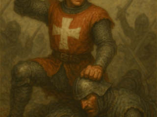 Parzival im Kampfgetümmel