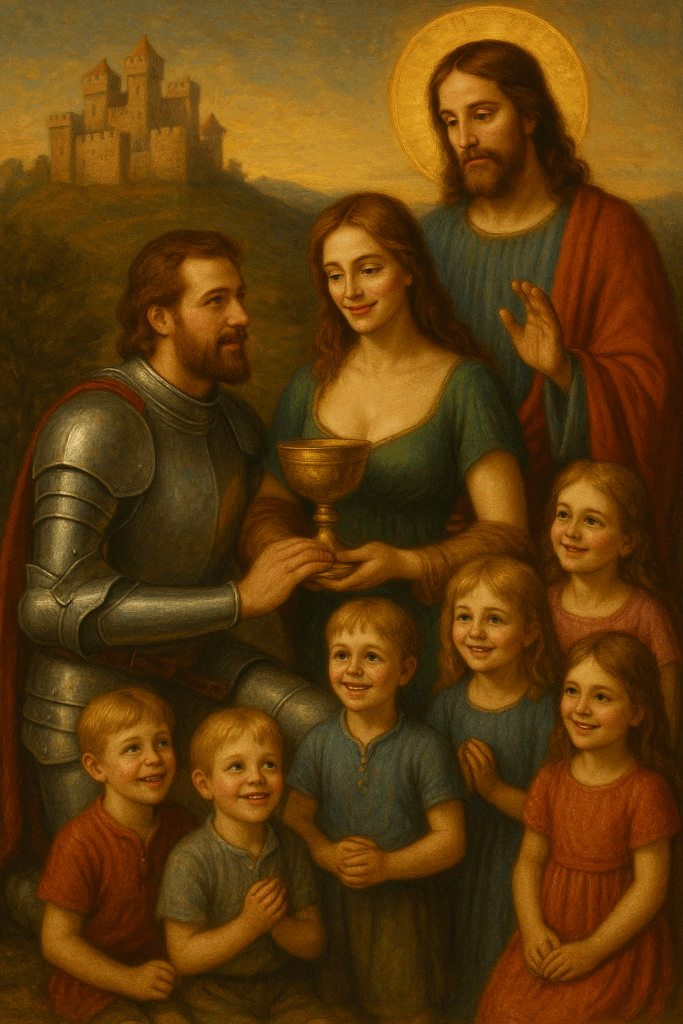 Parzival and the Path of the Grail in the Monastery Nigredo - The Way of Individuation between Christ and Man