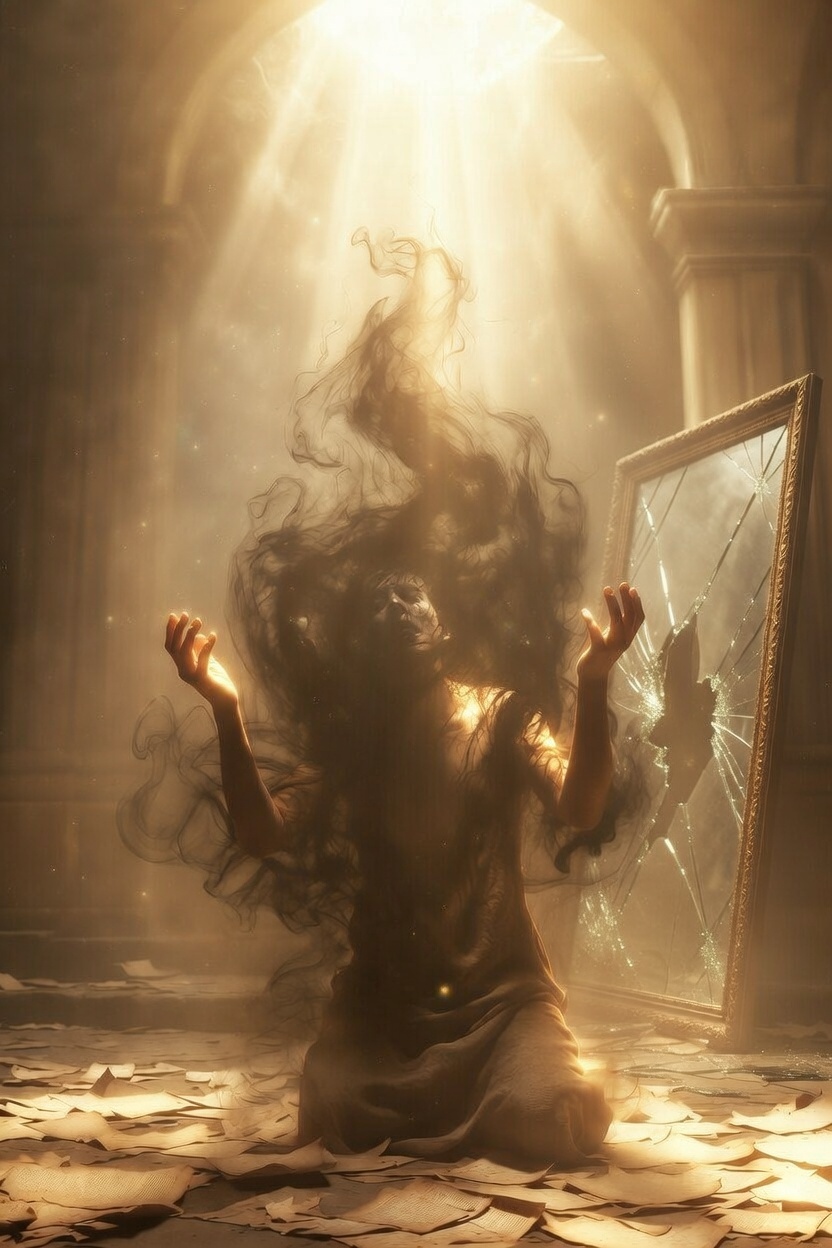 The Burning Emptiness of the Question of Meaning – The Eye Cannot See Itself!