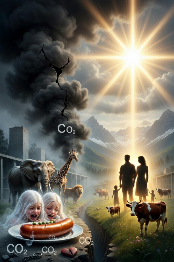 The Vegan Sausage in Zurich Zoo – A Symbol of the Lost Soul