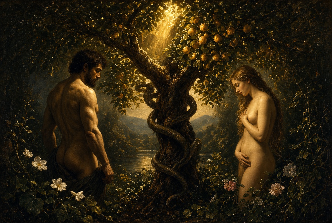 Adam and Eve - The Necessary Fall into Self-Awareness