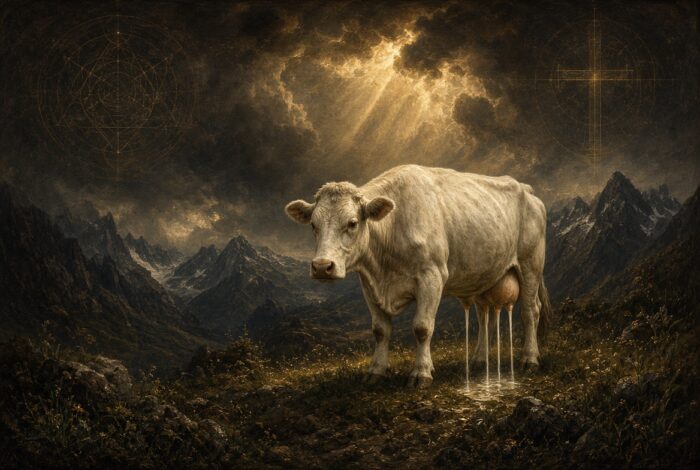 The original Swiss symbol - the Audhumbla cow